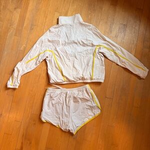 Outdoor Voices Pink Track Set